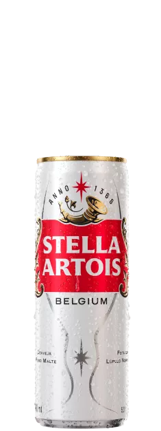 Lata Sleek Stella Artois 350ml
